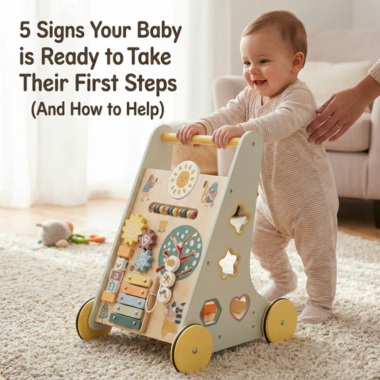 5 Signs Your Baby is Ready to Take Their First Steps (And How to Help)