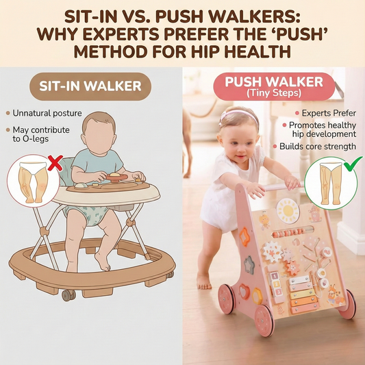 Sit-in vs. Push Walkers: Why Experts Prefer the "Push" Method for Hip Health.