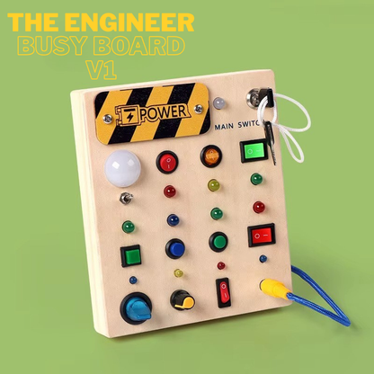 The Tiny Tech Station – Montessori LED Busy Board