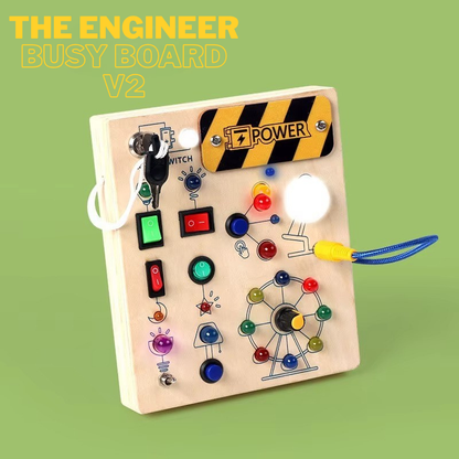 The Tiny Tech Station – Montessori LED Busy Board