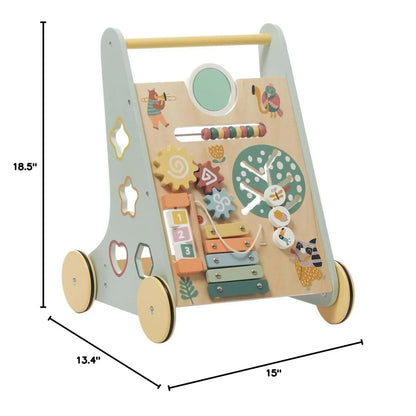 Tiny Steps™ 8-in-1 Montessori Adventure Walker (Wooden & Non-Toxic)