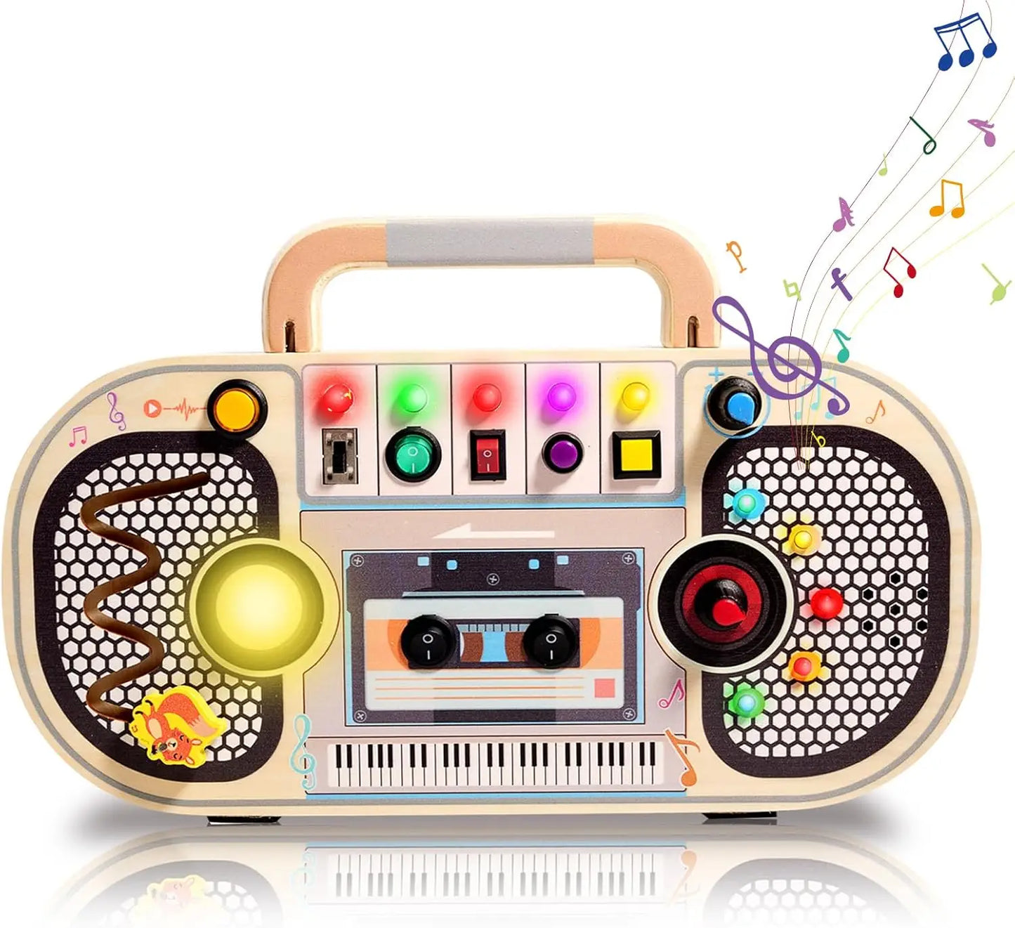 The Tiny Tech Station – Montessori LED Busy Board