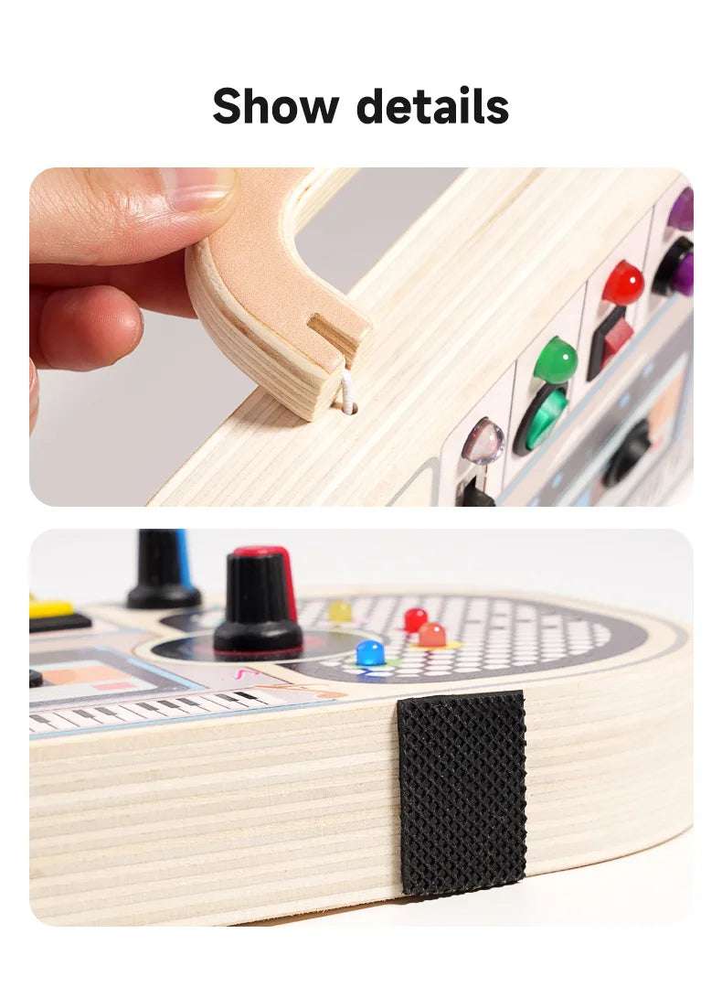 The Tiny Tech Station – Montessori LED Busy Board