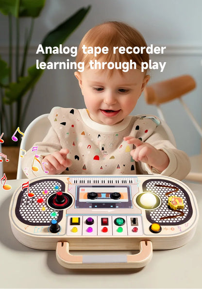 The Tiny Tech Station – Montessori LED Busy Board